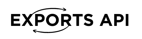 The Exports API Logo